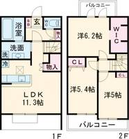 物件の間取り画像