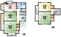 千葉県八街市東吉田(一戸建)の賃貸物件の間取り