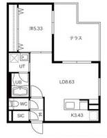 物件の間取り画像