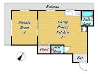 物件の間取り画像