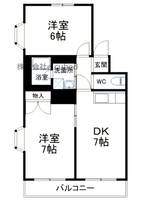 物件の間取り画像