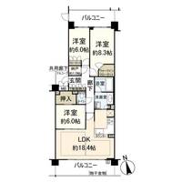 物件の間取り画像