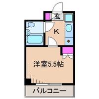 神奈川県川崎市中原区木月3(マンション)の賃貸物件の間取り