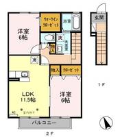 物件の間取り画像