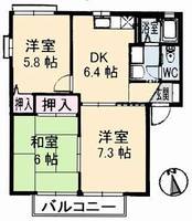 物件の間取り画像