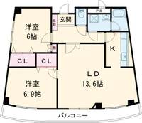 ツリーベル富士宮の間取り