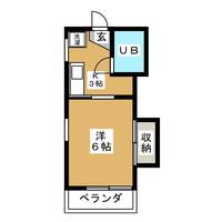 フジハイツの間取り
