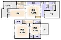 物件の間取り画像
