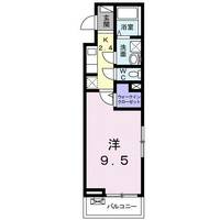 栃木県宇都宮市上野町(アパート)の賃貸物件の間取り