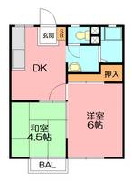 物件の間取り画像