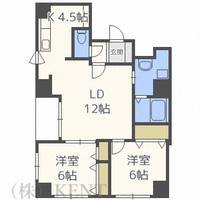 アンディール円山の間取り