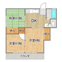 物件の間取り画像