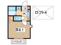 クイーンシップ横須賀中央IIの間取り