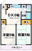 東京都府中市府中町1(アパート)の賃貸物件の間取り