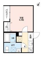 千葉県千葉市花見川区検見川町2(アパート)の賃貸物件の間取り