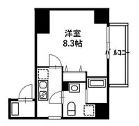 東京都江東区亀戸3(マンション)の賃貸物件の間取り