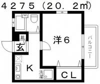 テラス木曽和の間取り