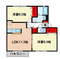 物件の間取り画像