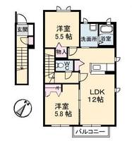 物件の間取り画像