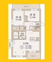 物件の間取り画像