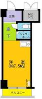 ヴィラハイツ浜町の間取り