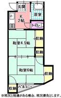 三津屋コーポの間取り