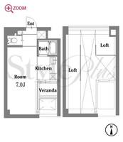 物件の間取り画像