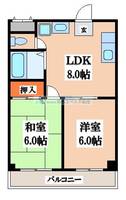 スカイハイツの間取り