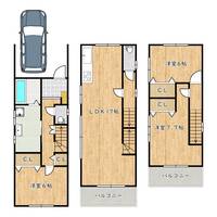 大阪府松原市天美北3(一戸建)の賃貸物件の間取り
