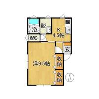 サン・クエストJの間取り