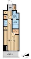 東京都台東区小島1(マンション)の賃貸物件の間取り