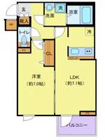 ジェノヴィア桜上水スカイガーデンの間取り