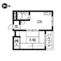 宇治川ハイツの間取り