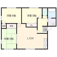 グリーンビレッジ天昌寺Eの間取り