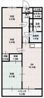 物件の間取り画像