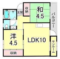 物件の間取り画像