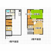 福島県郡山市富田町字天神林(一戸建)の賃貸物件の間取り