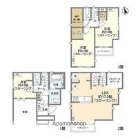東京都荒川区荒川8(一戸建)の賃貸物件の間取り