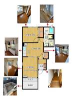 パルフェ三隈(みくま)の間取り