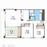 ウエストコート宮の丘(旧クレアシオン宮の丘)の間取り