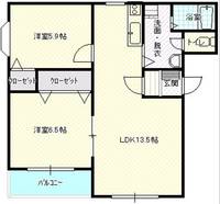 物件の間取り画像