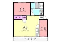 グリーンヒル藤が丘Aの間取り