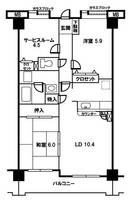 物件の間取り画像