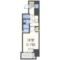 プレサンス松屋町駅前の間取り