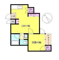 東京都立川市曙町2(マンション)の賃貸物件の間取り