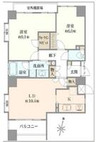 アルス横浜台町の間取り