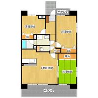 物件の間取り画像