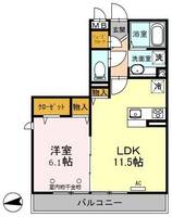 物件の間取り画像