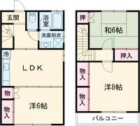 群馬県伊勢崎市下植木町(一戸建)の賃貸物件の間取り