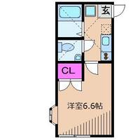 神奈川県川崎市中原区木月3(アパート)の賃貸物件の間取り